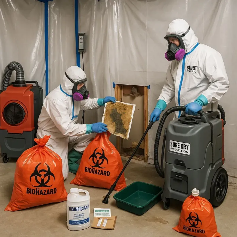 Contaminated Water Handling Protocols process in Chatham County, NC
