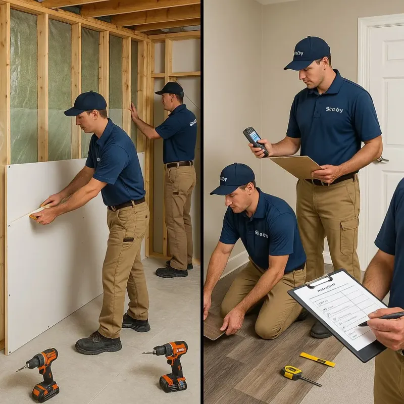 Repairs and Reconstruction process in Chatham County, NC
