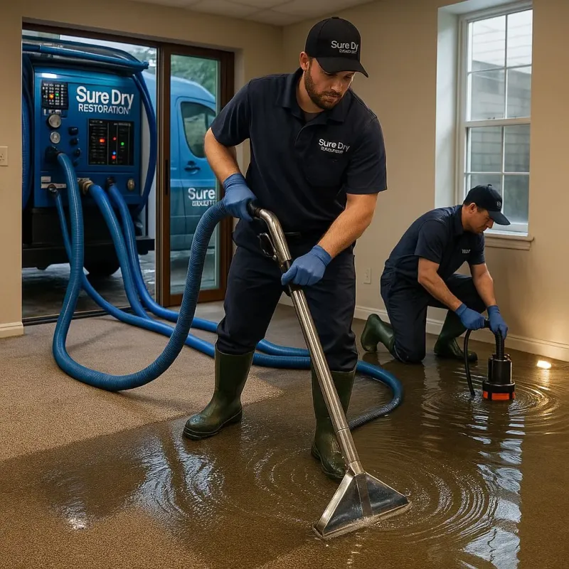 Water Extraction and Removal process in Chatham County, NC
